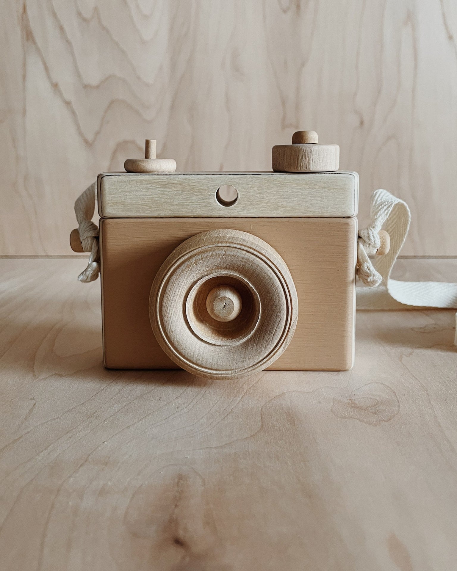 Little little rose & co. play classic camera - tan