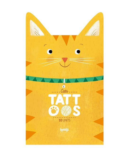 Little londji play cat tattoos