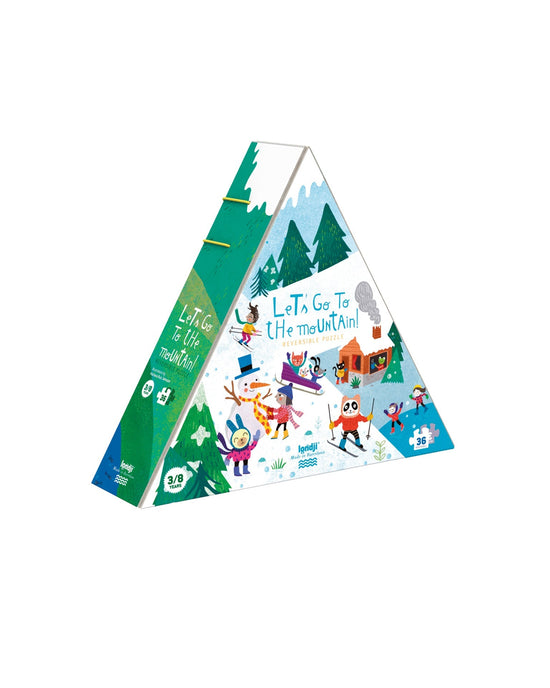 Little londji play let's go to the mountain reversible puzzle