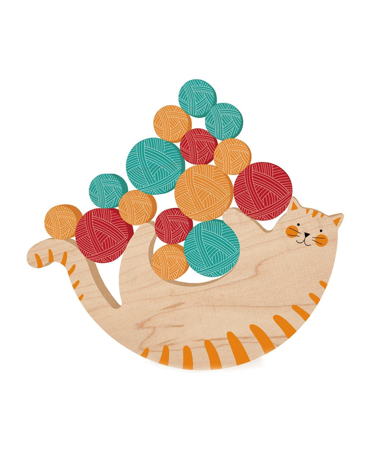 Little londji play meow balancing game