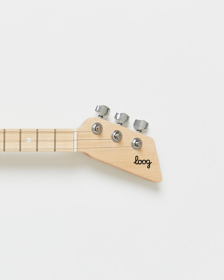 Little loog guitars play loog mini electric in green