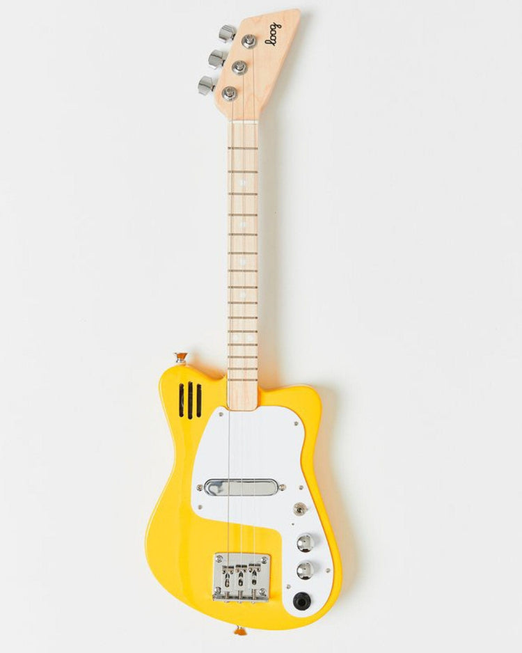 Little loog guitars play loog mini electric in yellow
