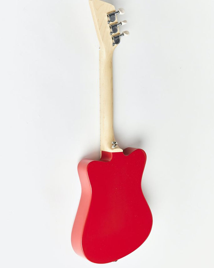 Little loog guitars play loog mini in red