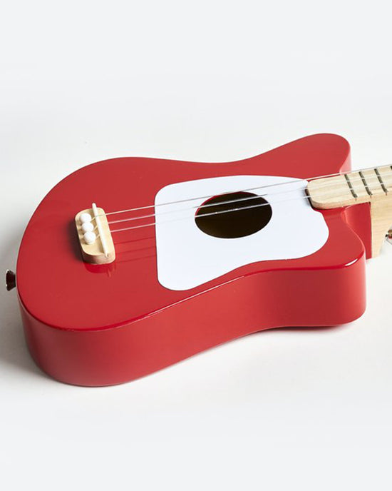Little loog guitars play loog mini in red