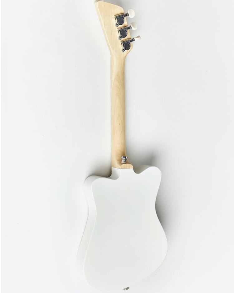 Little loog guitars play loog mini in white