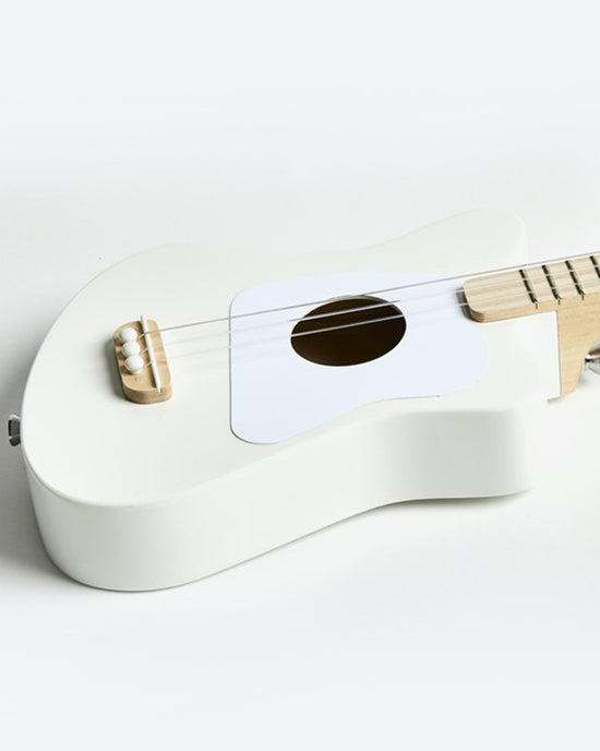 Little loog guitars play loog mini in white