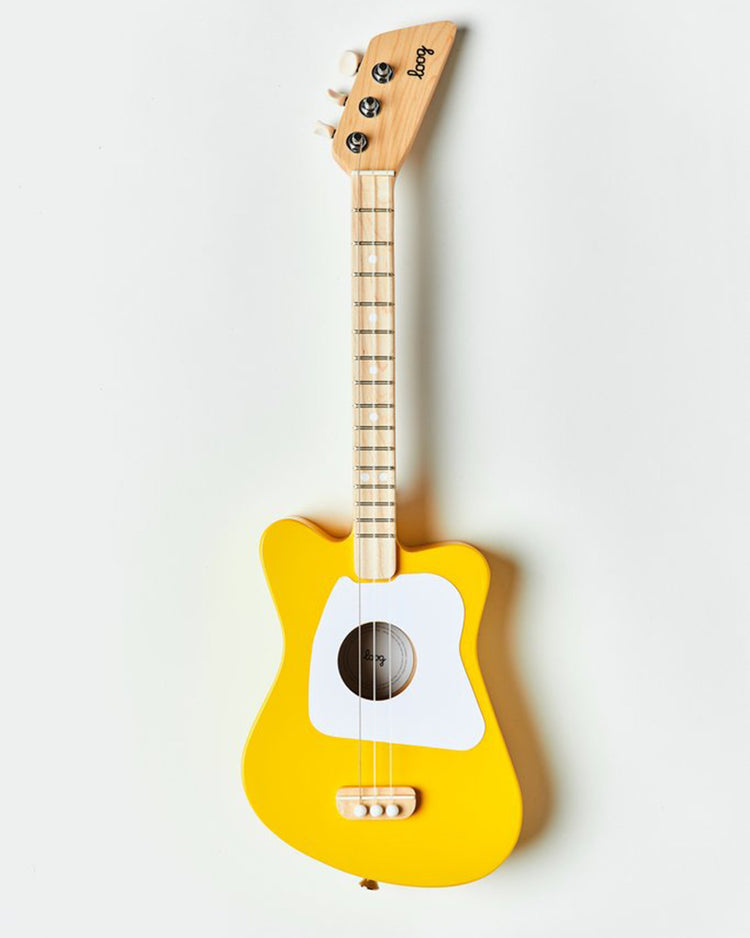 Little loog guitars play loog mini in yellow
