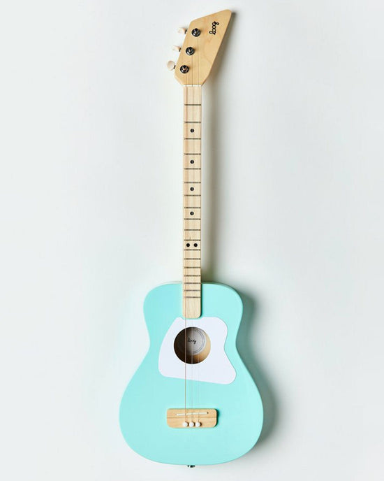 Little loog guitars play loog pro acoutsic in green