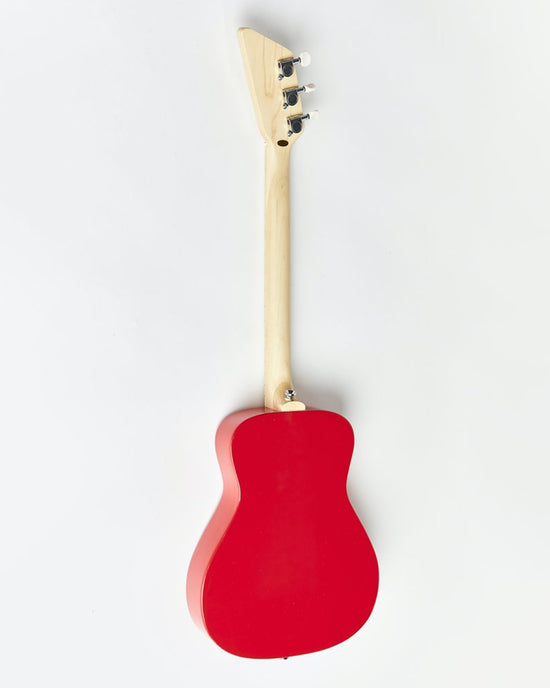 Little loog guitars play loog pro acoutsic in red