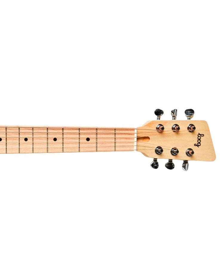Little loog guitars play loog pro VI acoustic in red