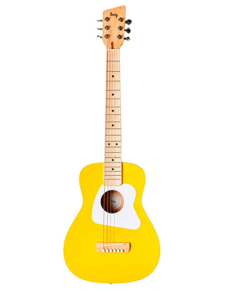 Little loog guitars play loog pro VI acoustic in yellow