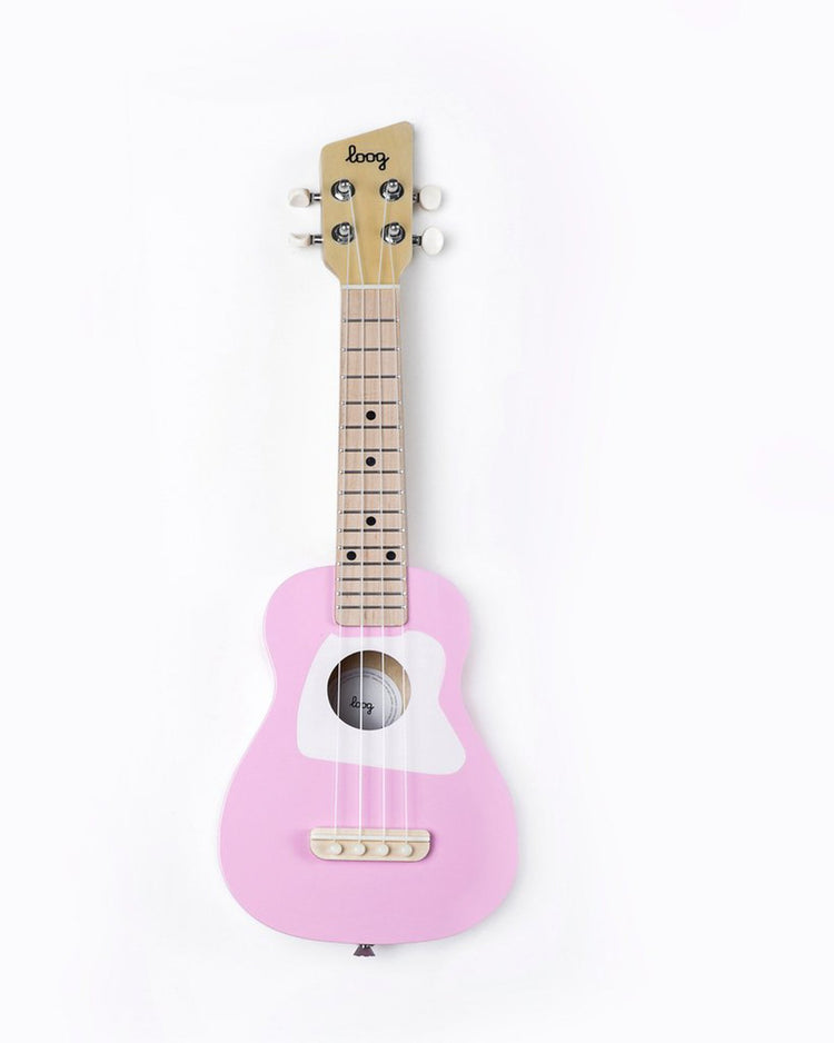 Little loog guitars play loog ukulele in pink