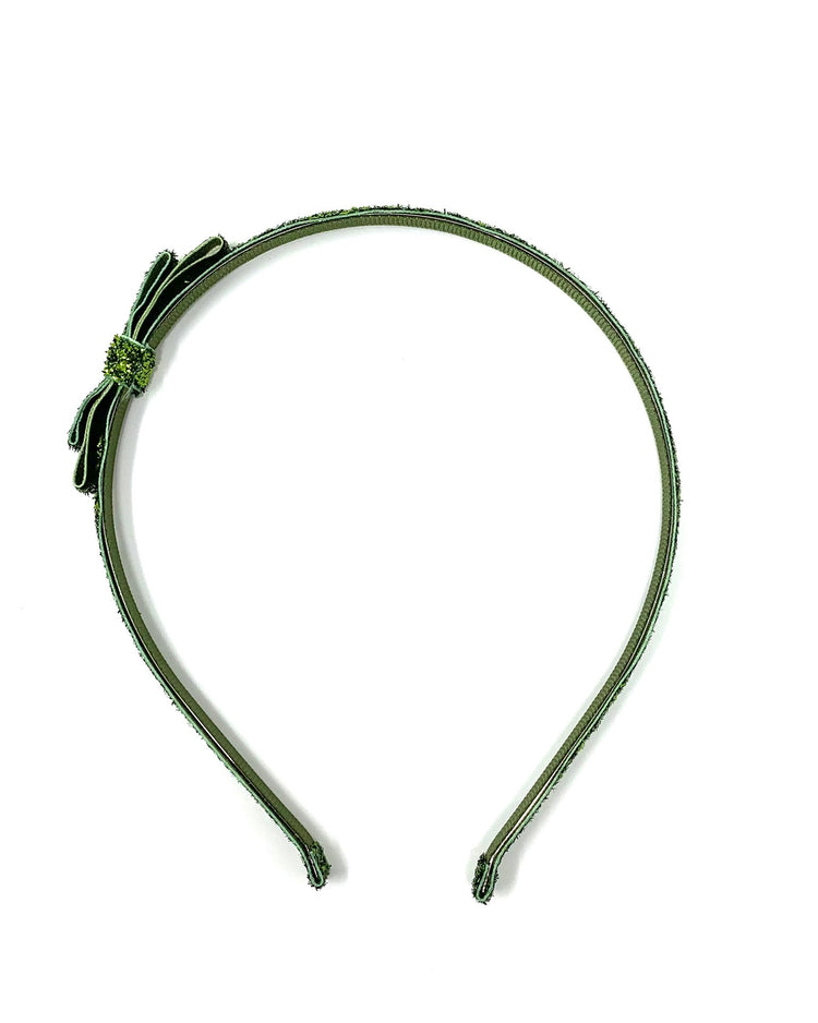 Little lululuvs accessories glitter headband in green