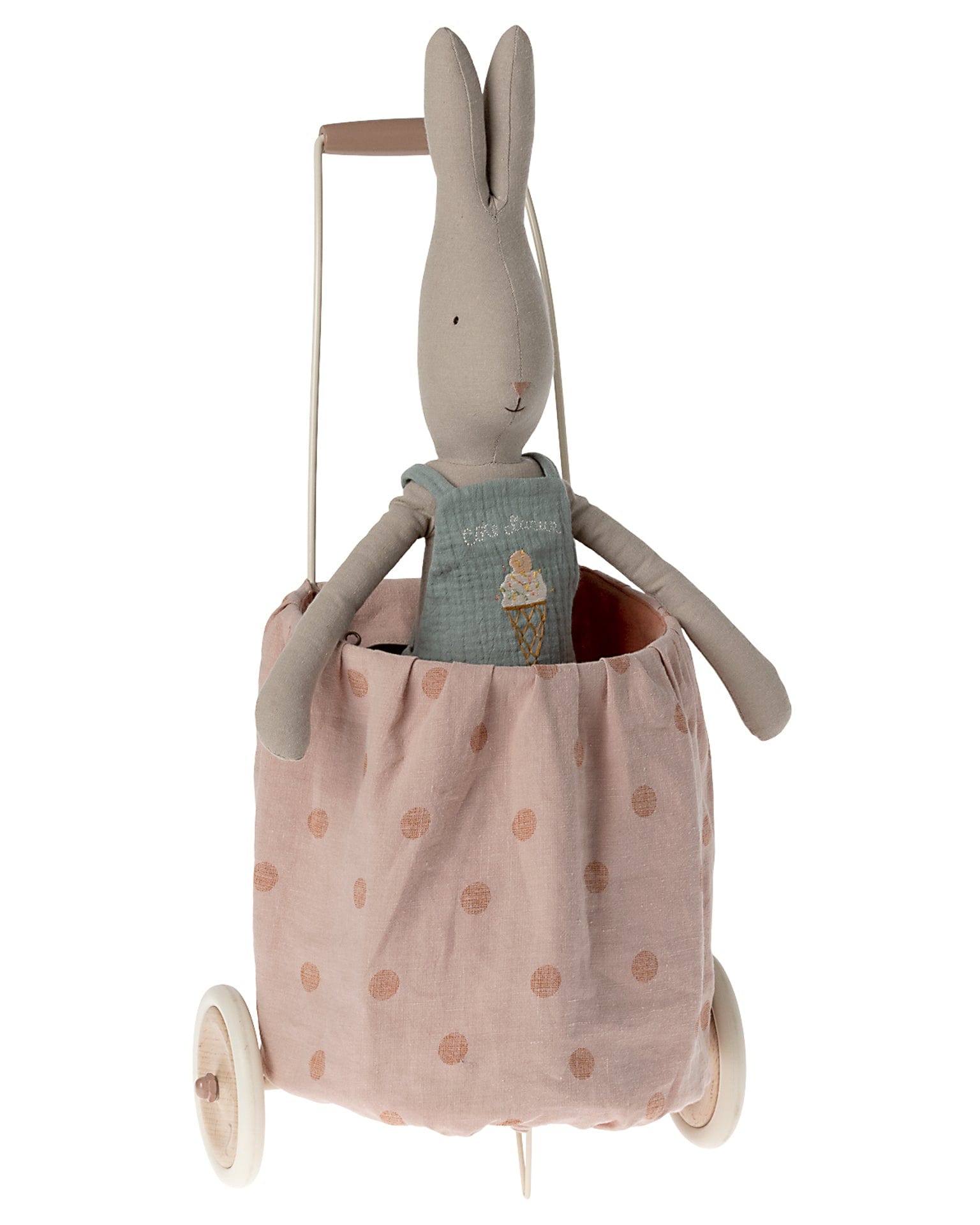 maileg dots trolley in rose play at Little maileg dots trolley in rose play at Little