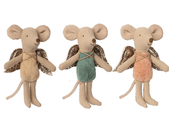 Little maileg play fairy mouse is rose