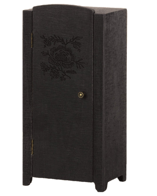 Little maileg play miniature closet in anthracite