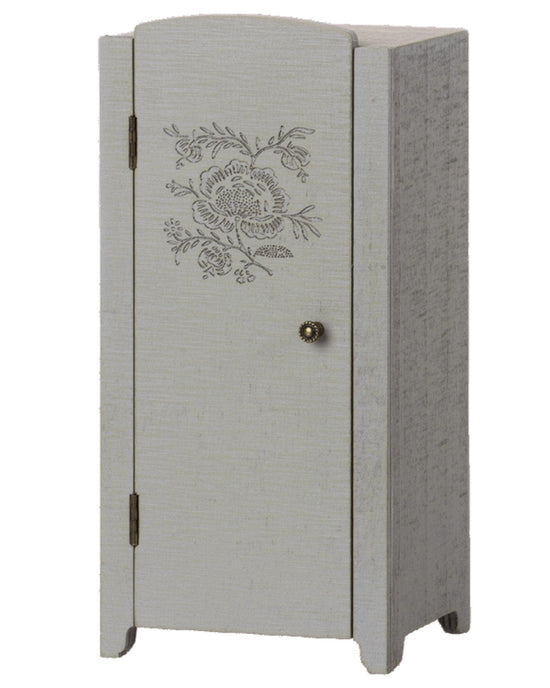 Little maileg play miniature closet in grey + mint