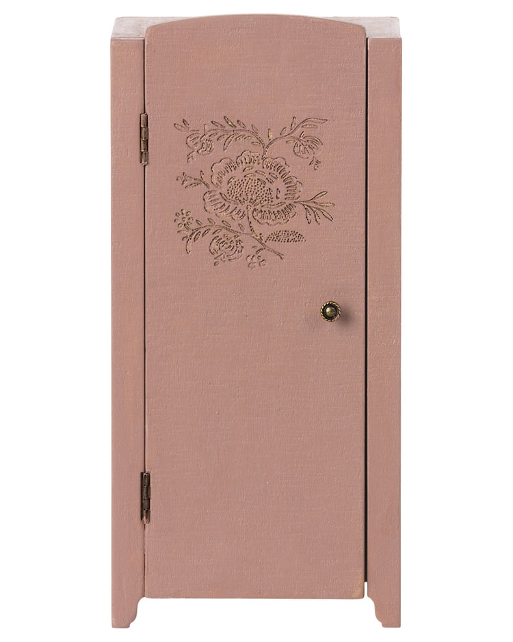 Little maileg play miniature closet in light rose