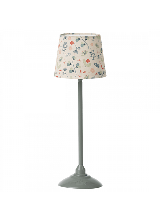 Little maileg play miniature floor lamp in mint