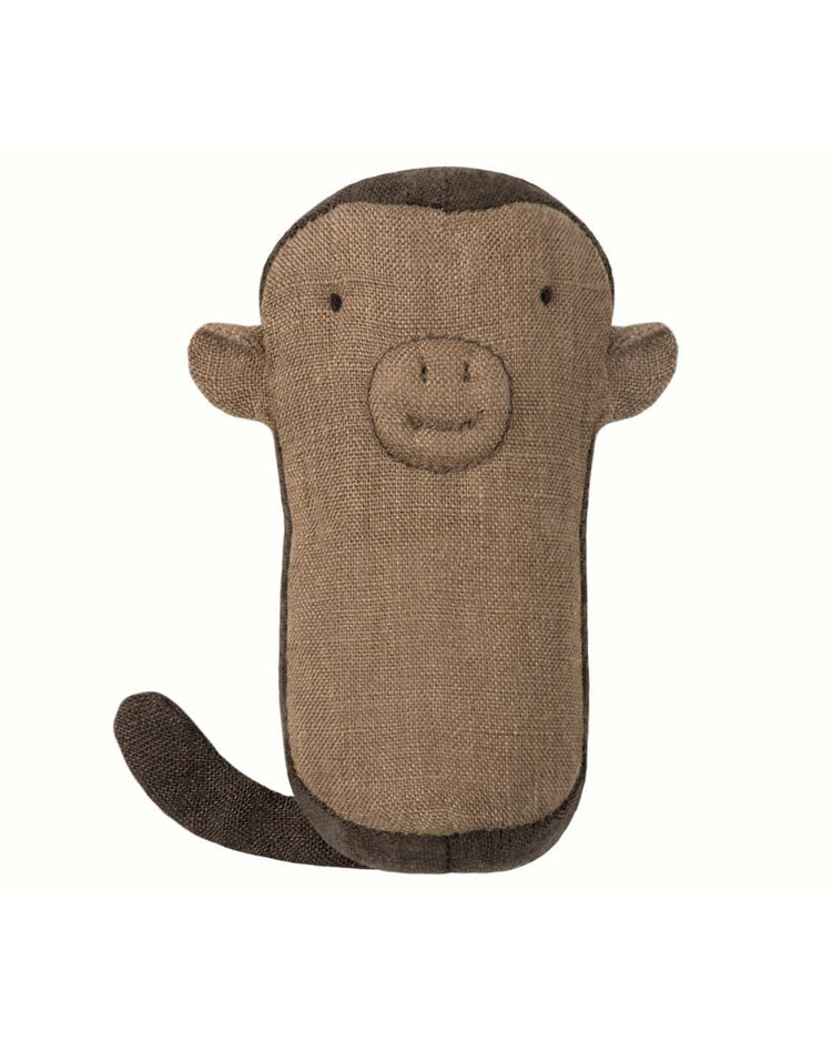 Little maileg play monkey rattle