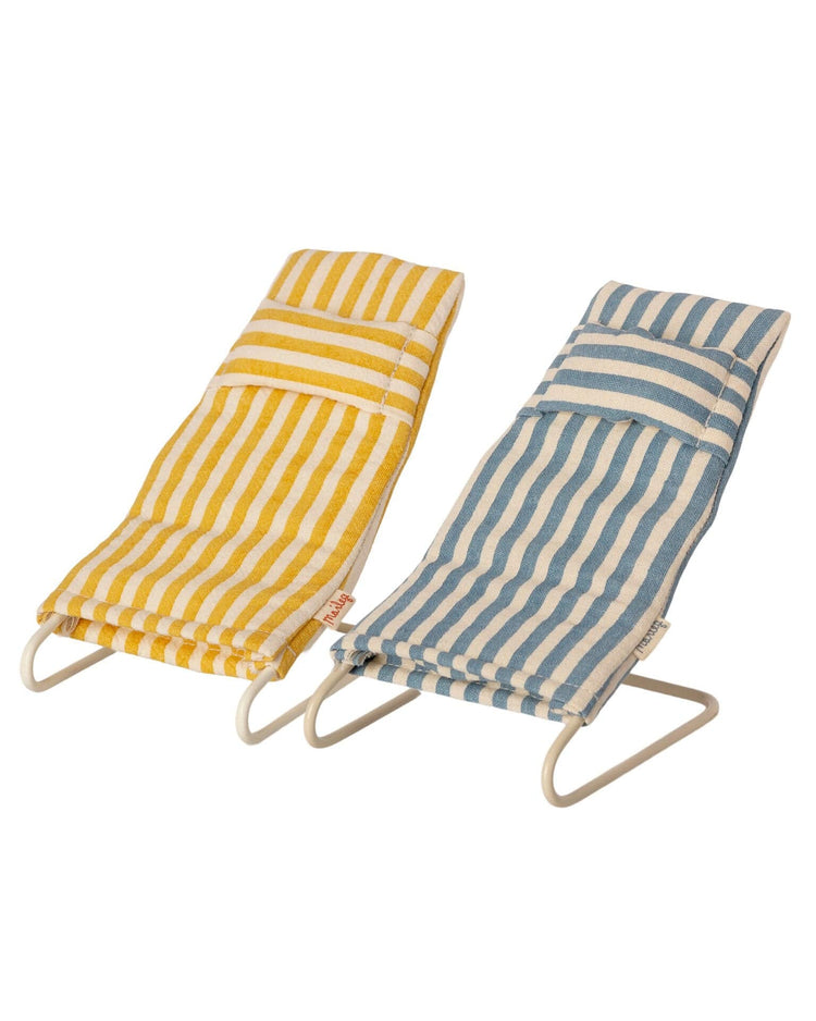 Little maileg play mouse beach chair set