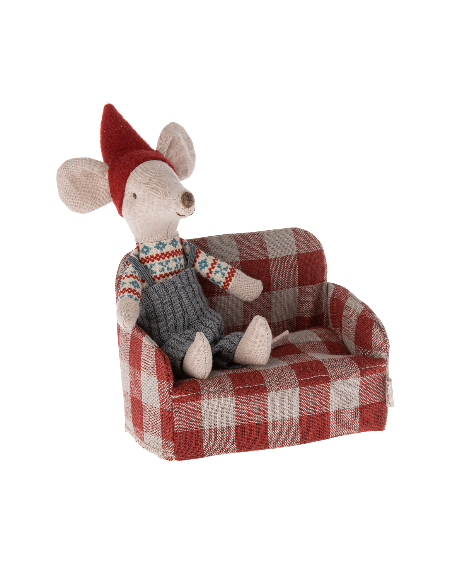 Little maileg play mouse couch
