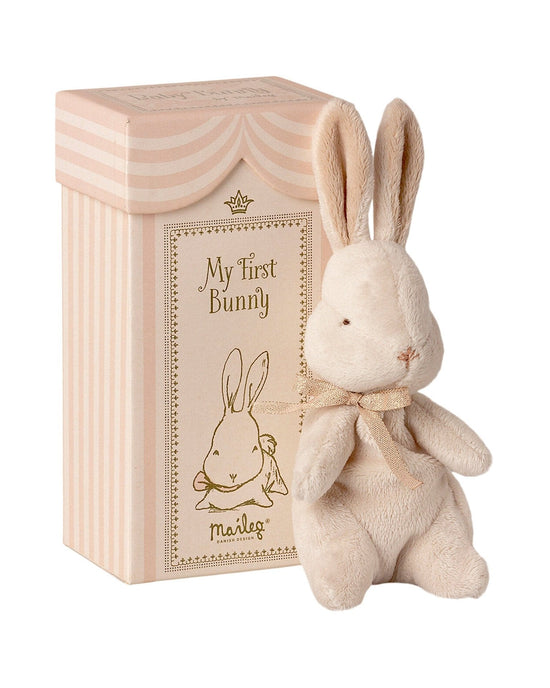 Little maileg play my first bunny in dusty rose