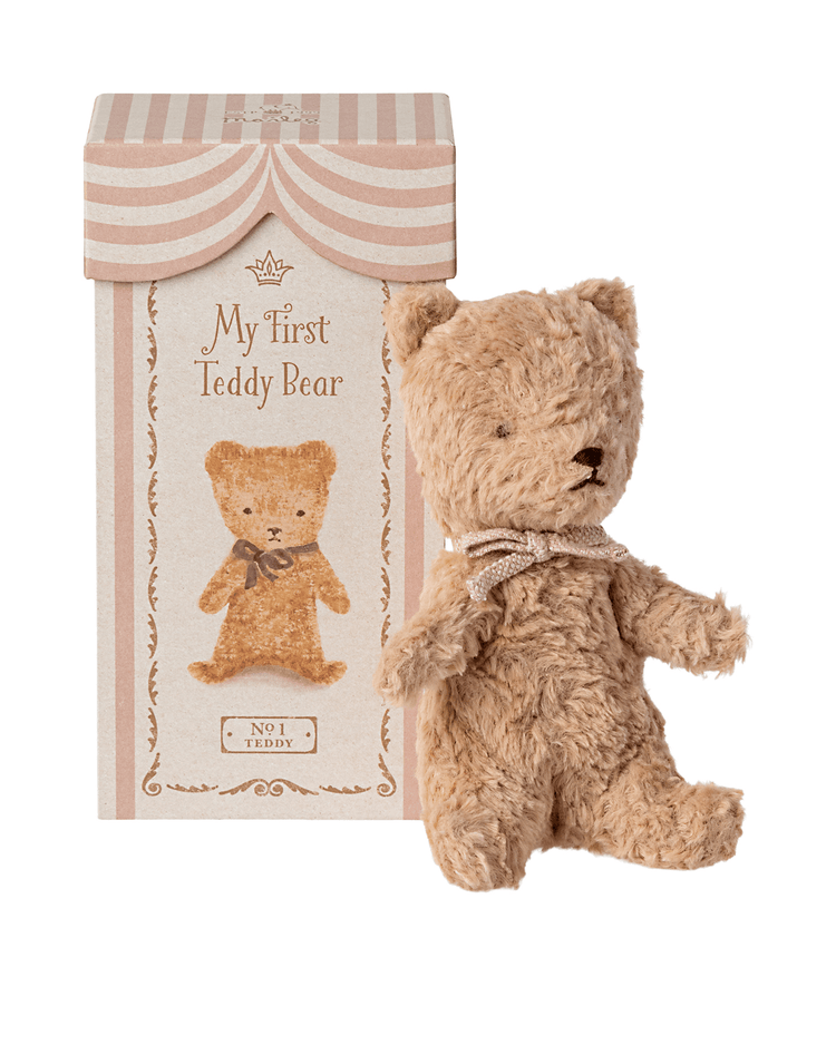 Little maileg play my first teddy in powder