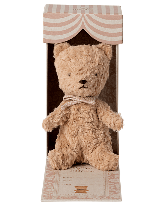 Little maileg play my first teddy in powder