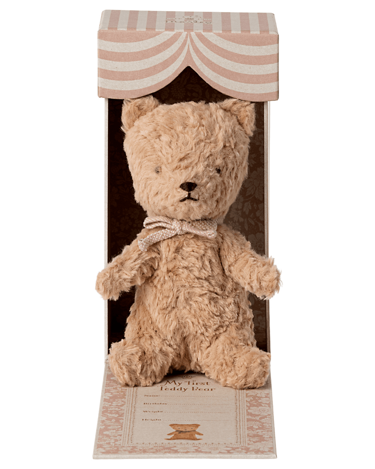 Little maileg play my first teddy in powder