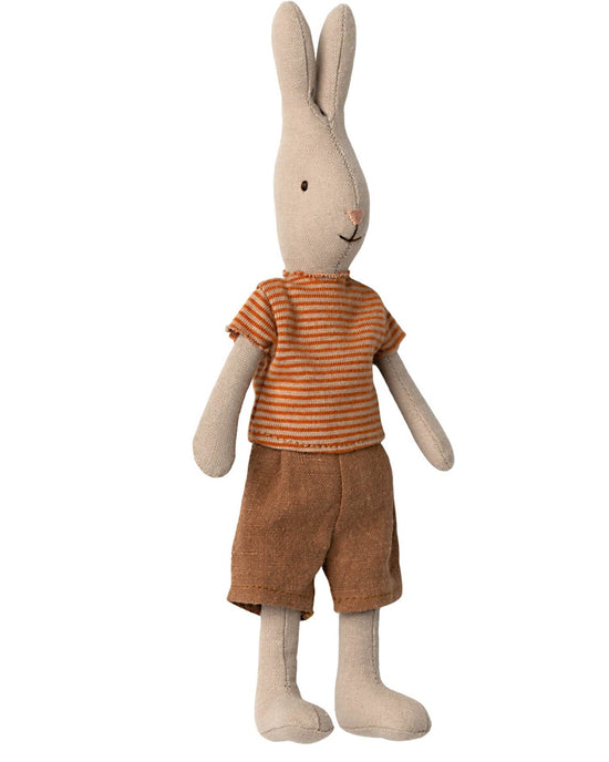 Little maileg play size 1 classic rabbit in t-shirt + shorts