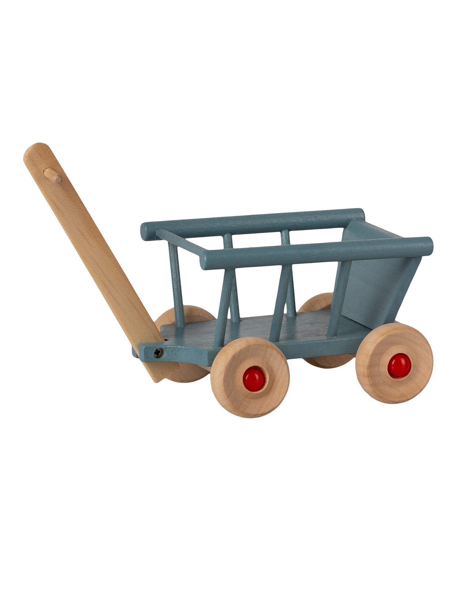 Little maileg play wagon in blue
