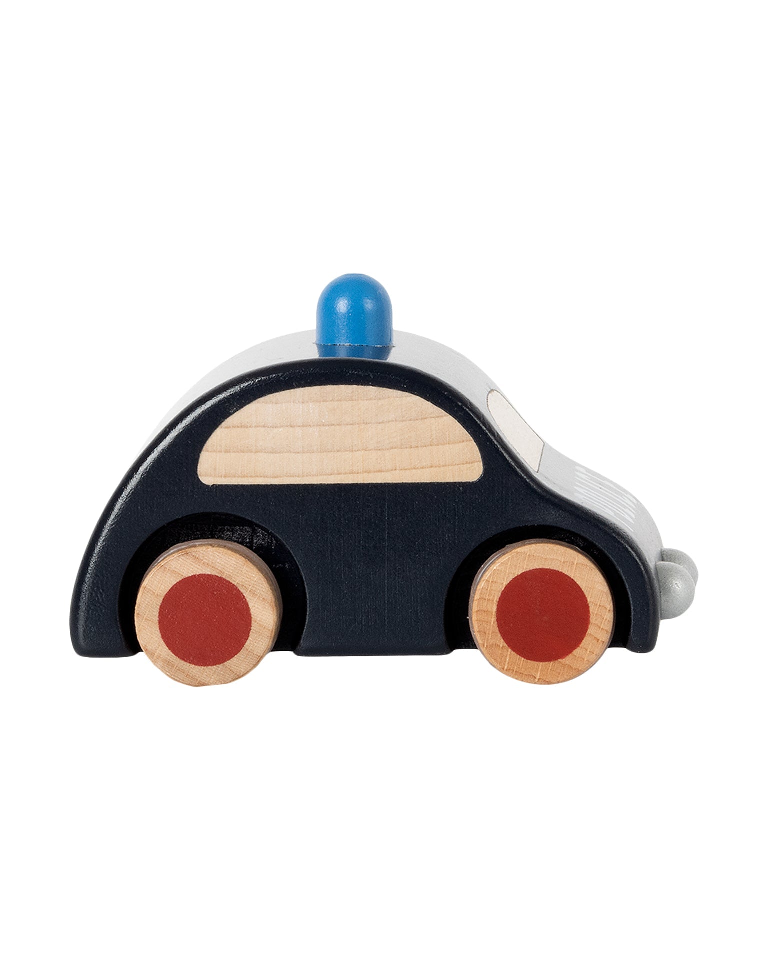 Little maileg play wooden police car