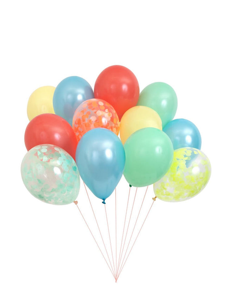 Little meri meri paper + party beautiful balloons multi