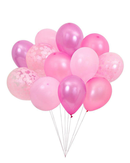 Little meri meri paper + party beautiful balloons pink
