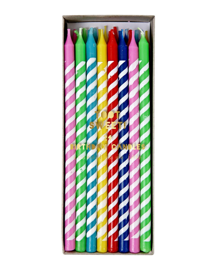 Little meri meri paper+party Bright Party Candles