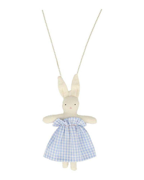 bunny doll necklace