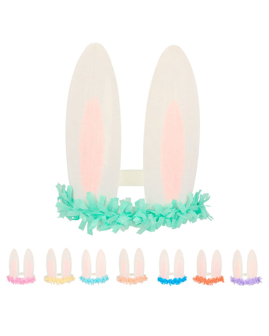 Little meri meri paper + party bunny ear headbands