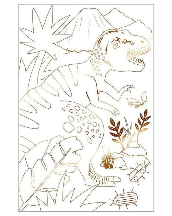 dinosaur kingdom coloring posters