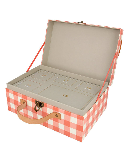 Little meri meri room dog advent calander suitcase