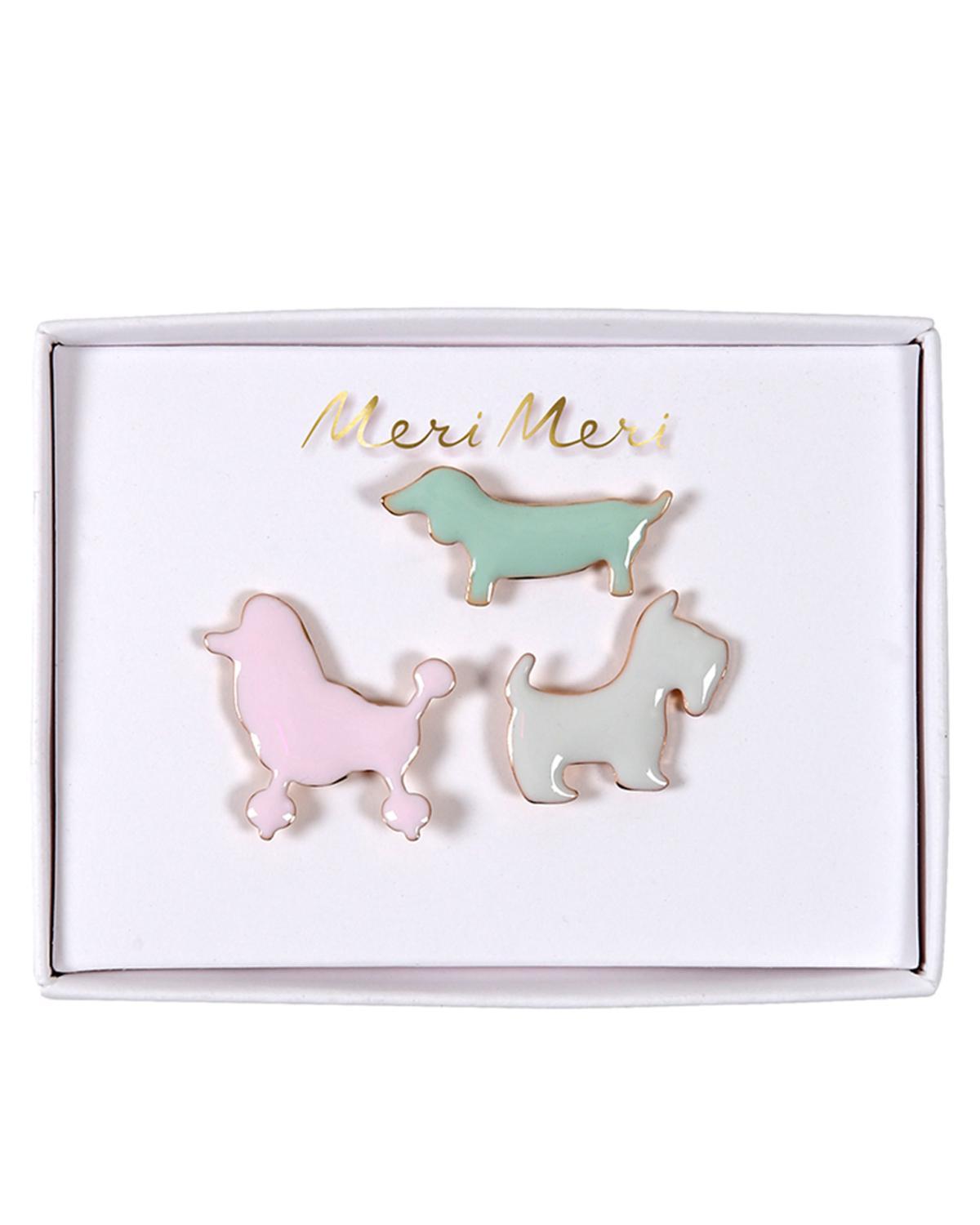 Little meri meri accessories Dog Pins