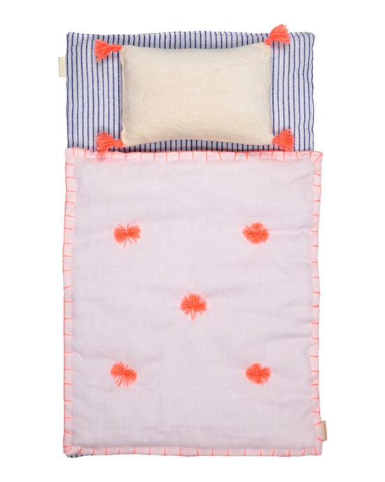 Little meri meri play doll bedding