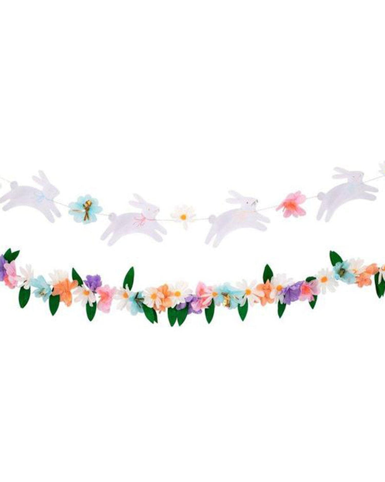 Little meri meri paper + party easter bunny garland