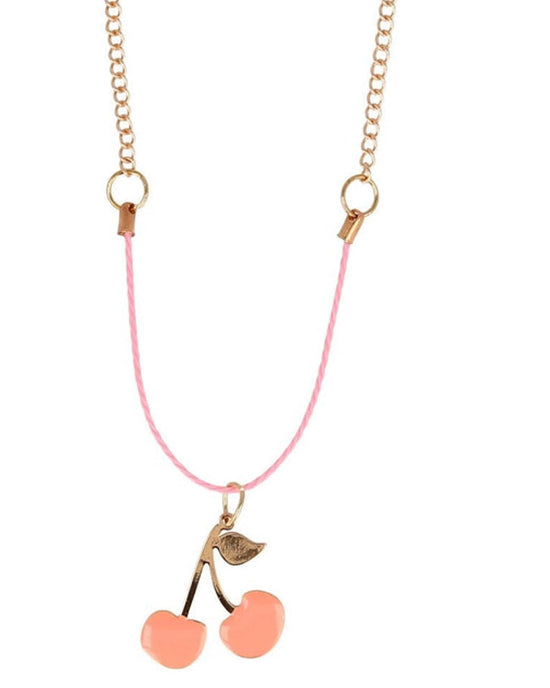 Little meri meri accessories enamel cherries necklace