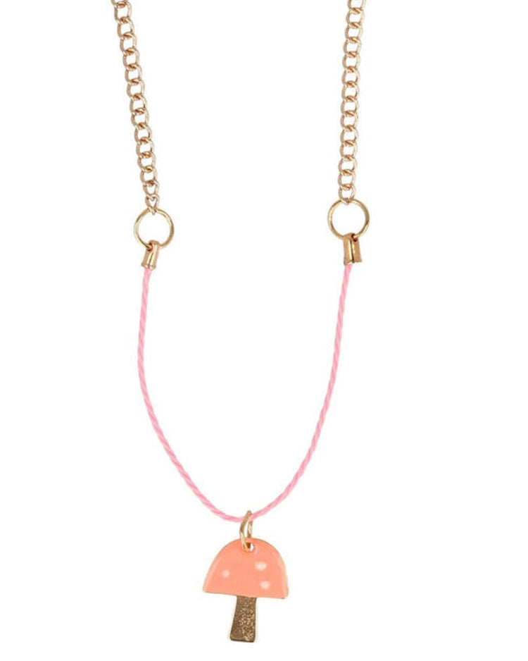 Little meri meri accessories enamel mushroom necklace