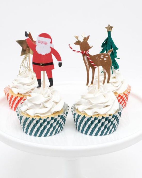 Little meri meri paper + party festive icon cupcake kit