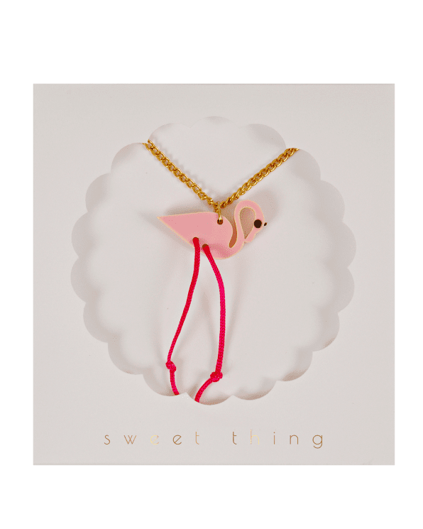 Little meri meri accessories Flamingo Necklace