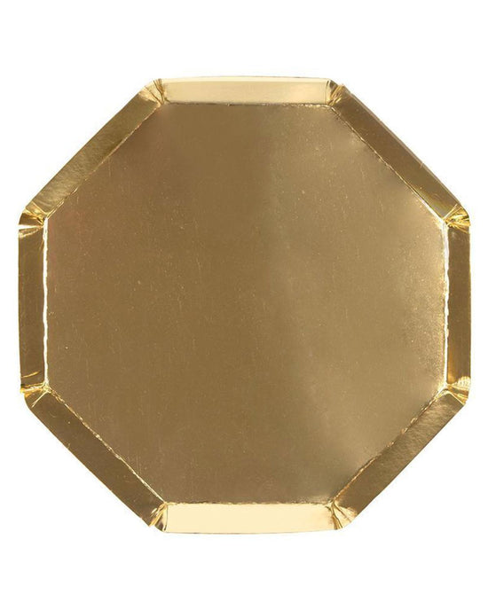 Little meri meri paper+party gold side plates