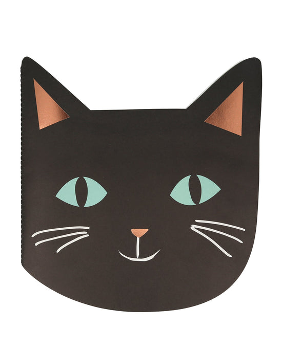 Little meri meri paper+party halloween cat sticker sketchbook