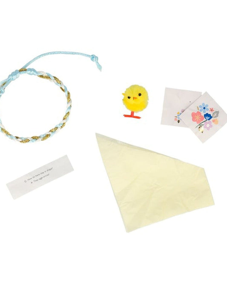 Little meri meri paper + party hen + chicks surprise balls